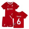 Officiële Voetbalshirt + Korte Broek Liverpool Thiago 6 Thuis 2023-24 - Kids